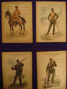 ���������������� �������. �������� ��������  ����� 1886 ���� .Uniformes de l'Armee Allemande (�� ����������� �����).