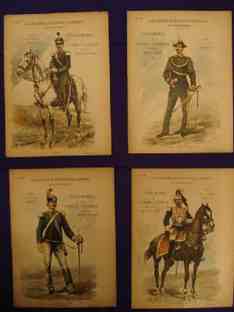 ���������������� �������. �������� �����������   �����. Uniformes de L'Armee Italienne( �� ����������� �����)