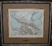 Карта Кавказа /на нем. яз./