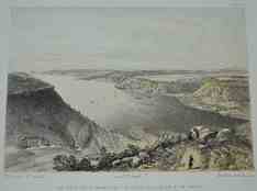Крым. Панорама Севастопольской бухты (с верхней точки 23 июня 1855г.)
